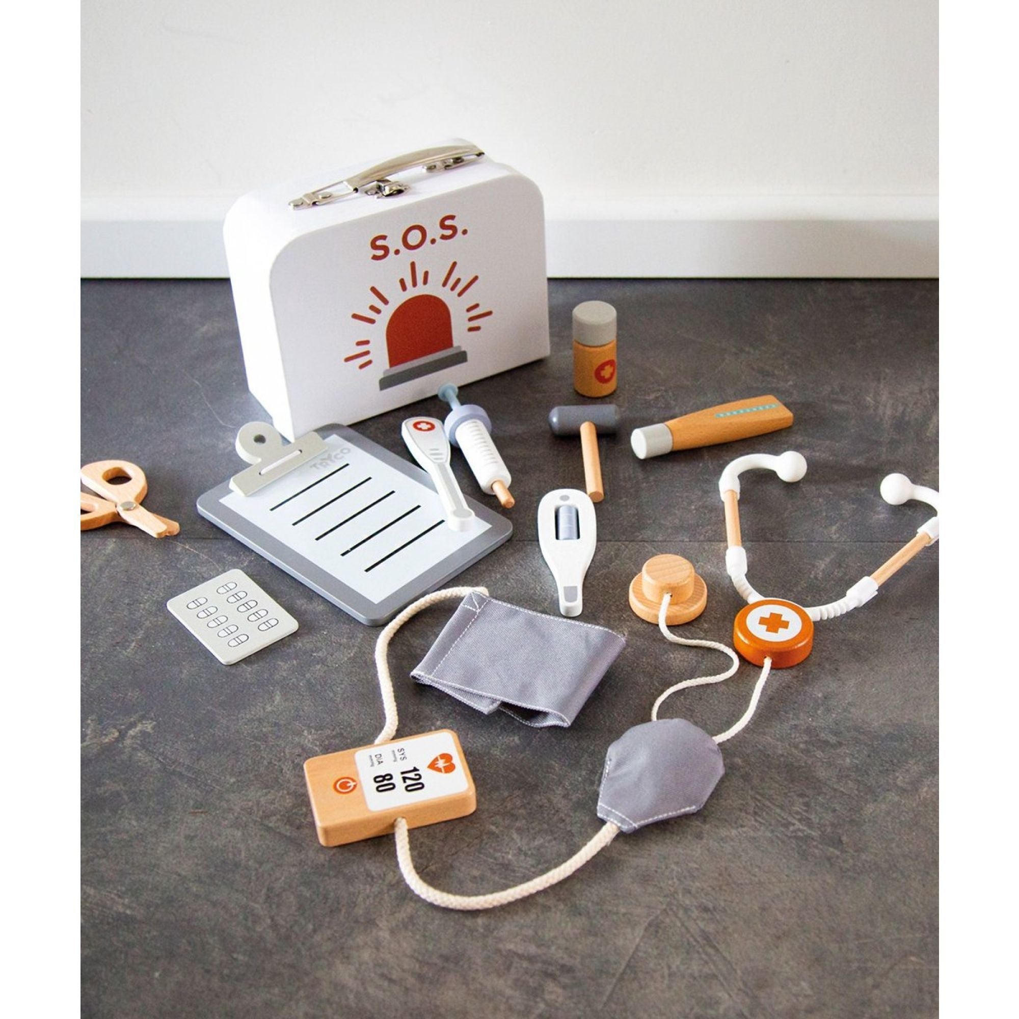 Malette de docteur en bois - TRYCO