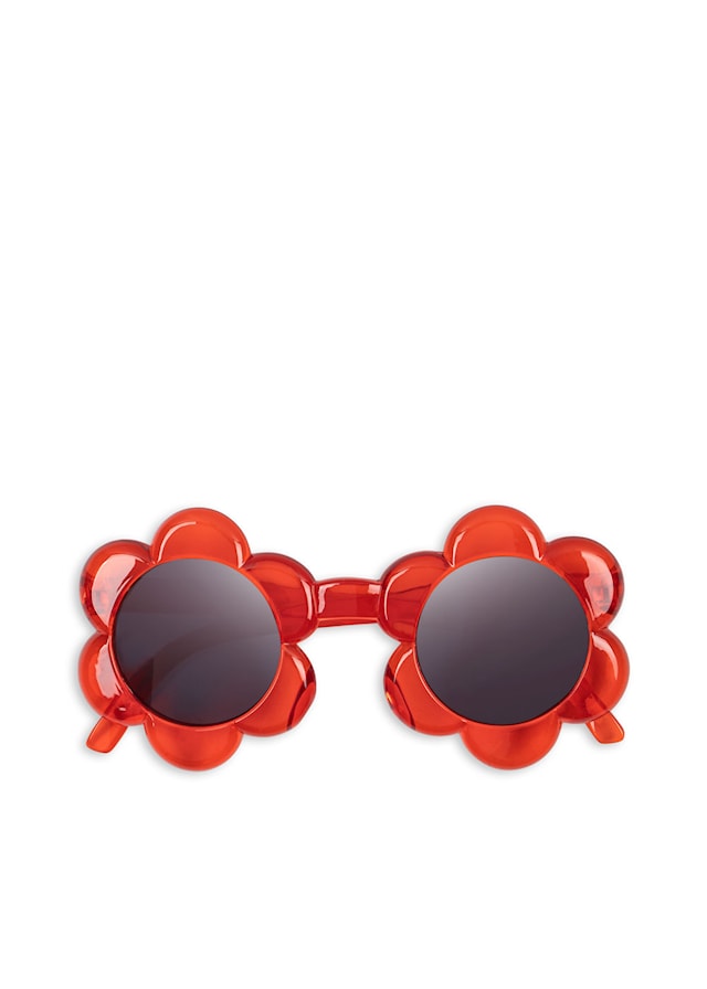 Lunettes de Soleil Fleur | Rouge - KONGES SLOJD