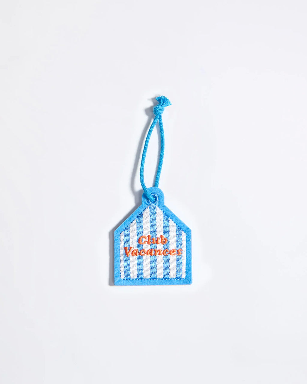 Porte-clés Club vacances - rayures bleues