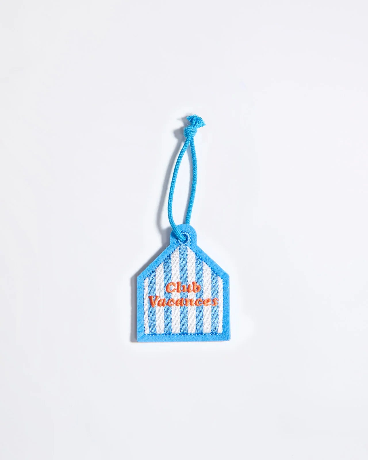 Porte-clés Club vacances - rayures bleues