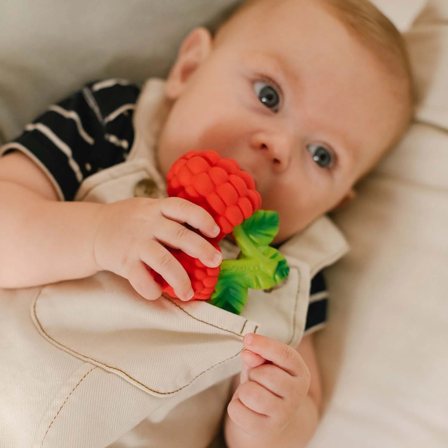 Valery the Raspberry Anneau Dentition Bébé