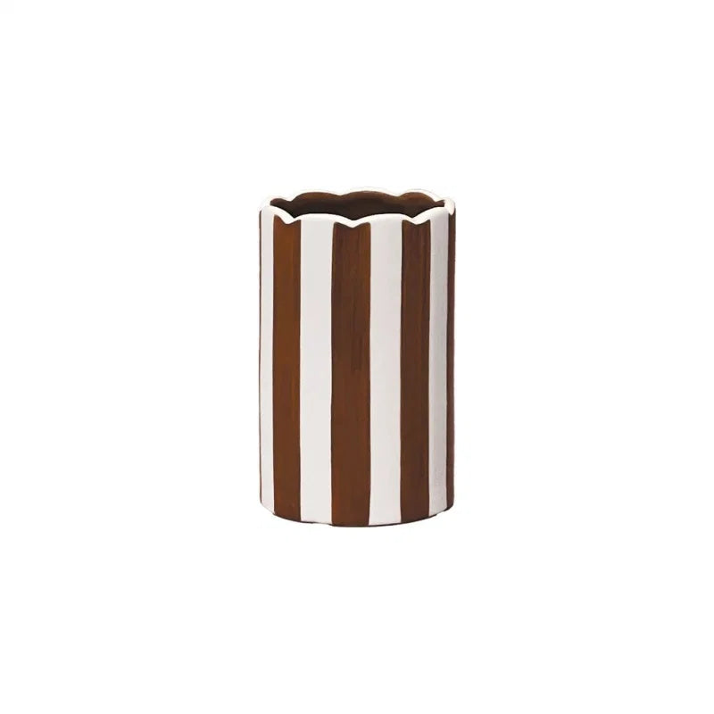 Vase Paul pm marron