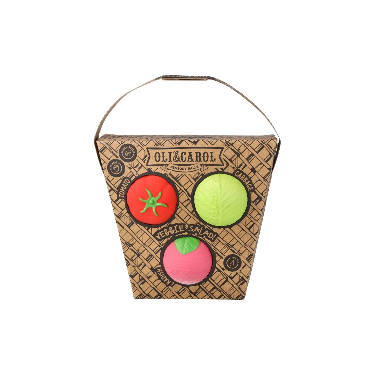 Veggie Salad Balles Sensorielles