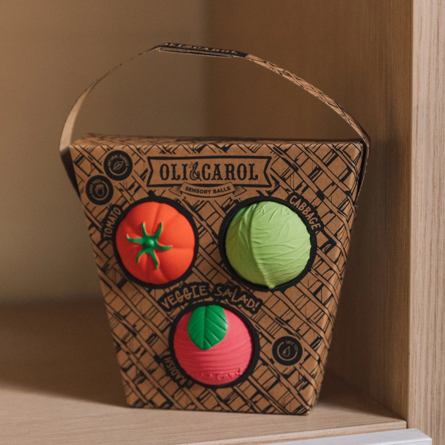 Veggie Salad Balles Sensorielles