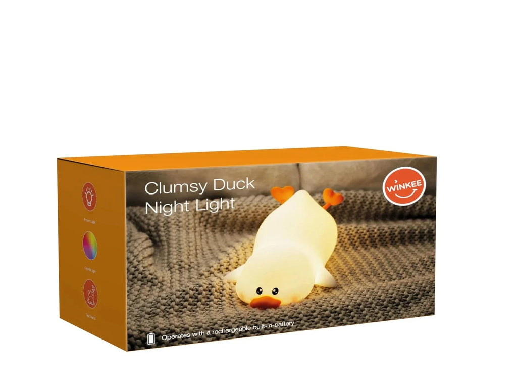 Veilleuse tactile Clumsy Duck - Winkee