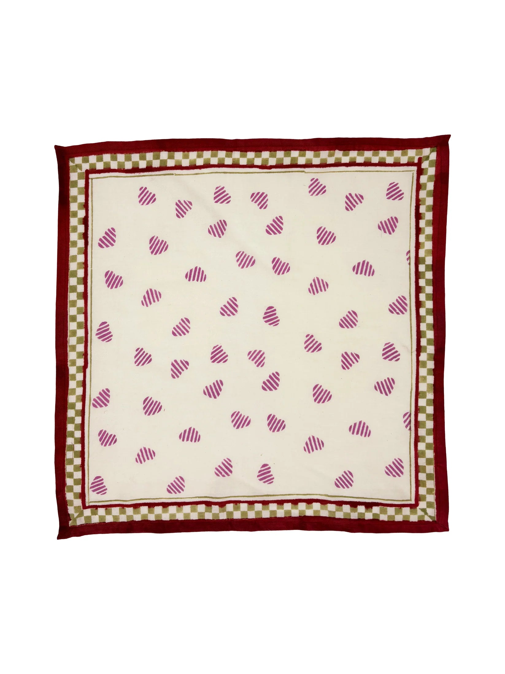 Petit foulard OSCAR - Sweetheart Vert