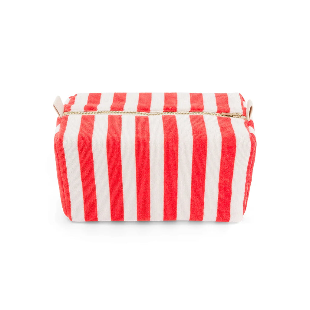 Trousse de toilette Vic  Rayures Rouge