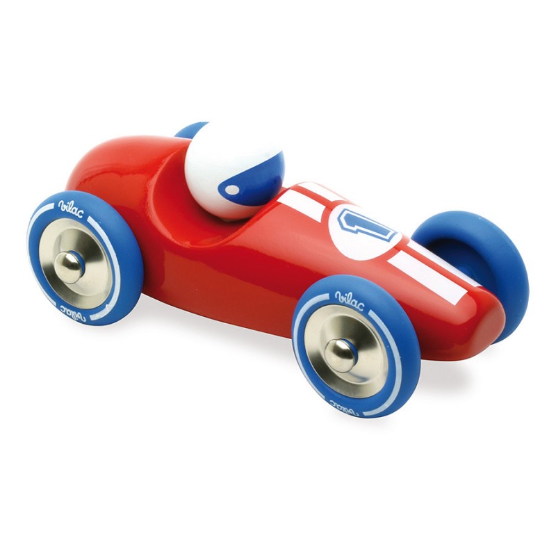 voiture de course grand modele rouge