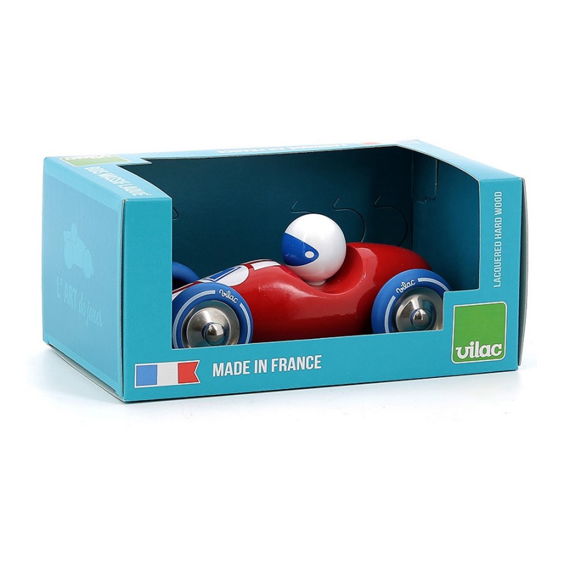 voiture de course grand modele rouge