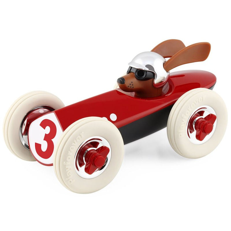 Playforever - Voiture Rufus - Patrick - Rouge - L.21cm