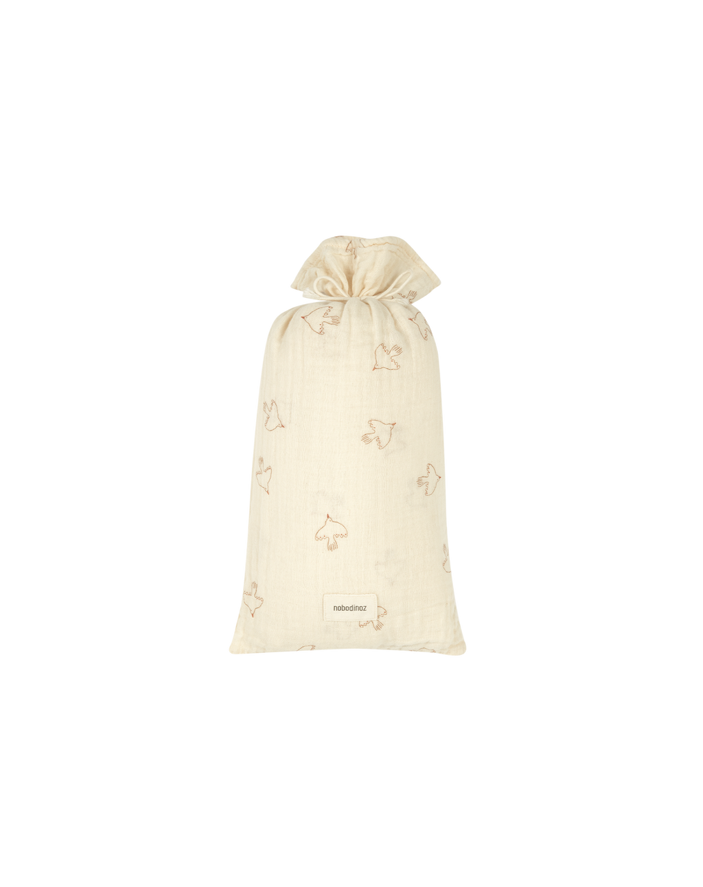 Parure de lit bébé en gaze de coton lavée - Brown Hoshi Birds