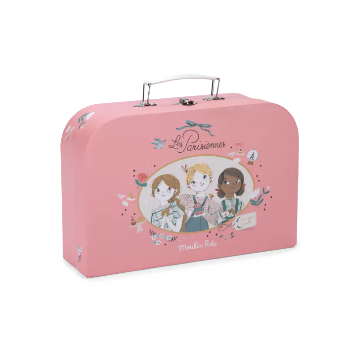 Valise dînette thé métal - Les parisiennes