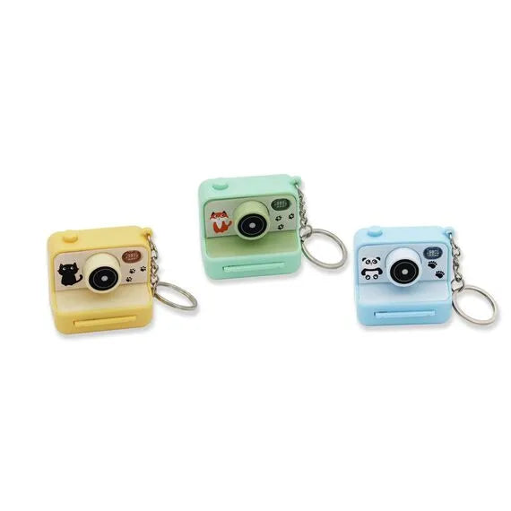 Keyring Mini Camera with a Furry Snapshot