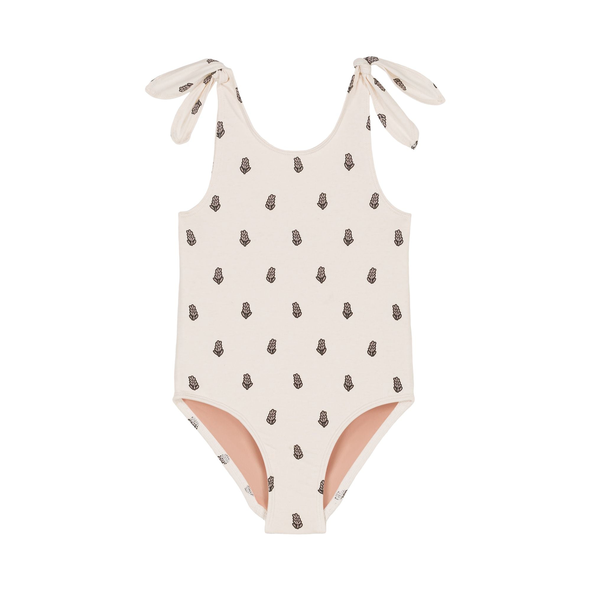 MAILLOT DE BAIN 1 PIECE ROBERTA - ECRU LAVANDE