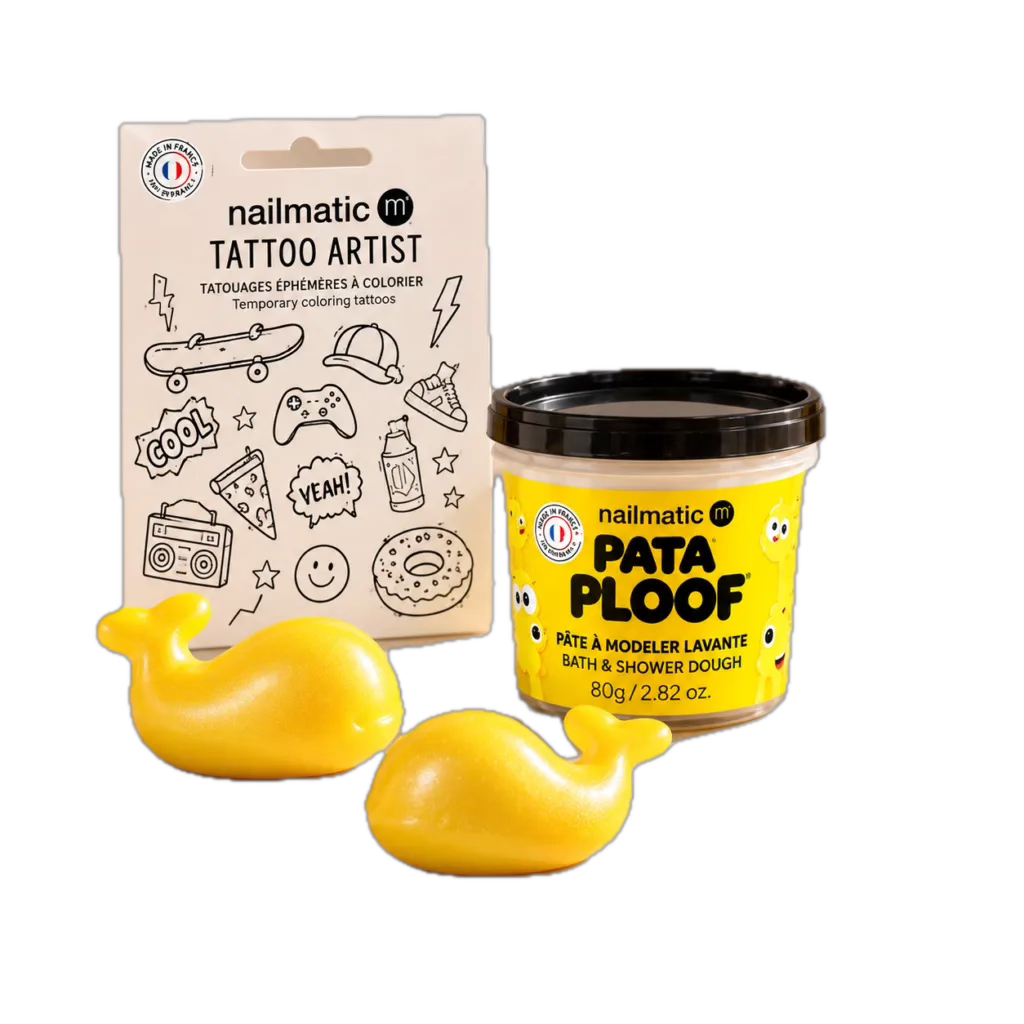 Coffret bain enfant « The Yellow Machine »