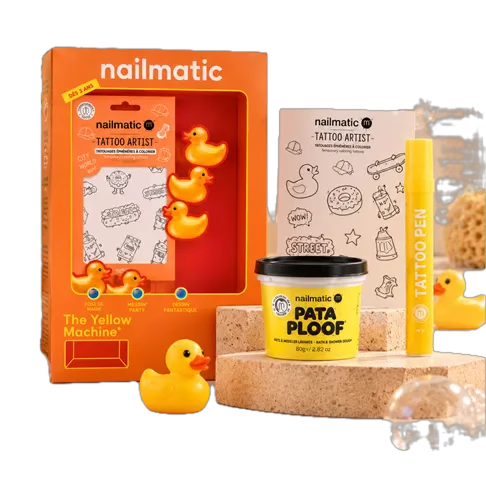Coffret bain enfant « The Yellow Machine »