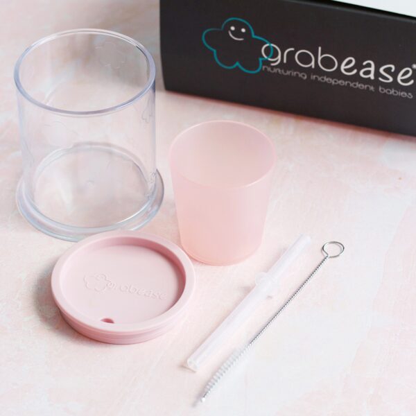 Gobelet d'apprentissage 3 en 1 ROSE CLAIR