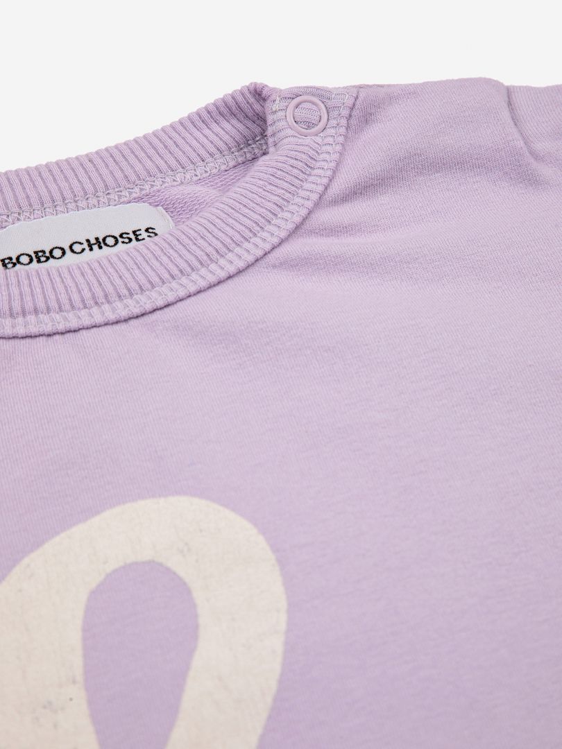 SWEAT-SHIRT PÉLICAN MAUVE