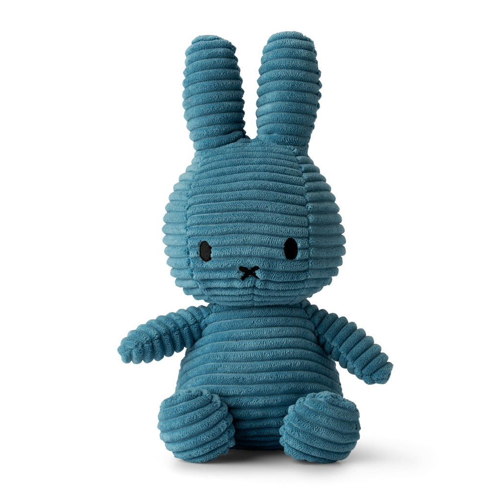 Miffy corduroy 23cm (bleu atlantique)