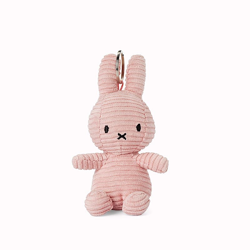 Porte-Clé Miffy Velours Côtelé Rose