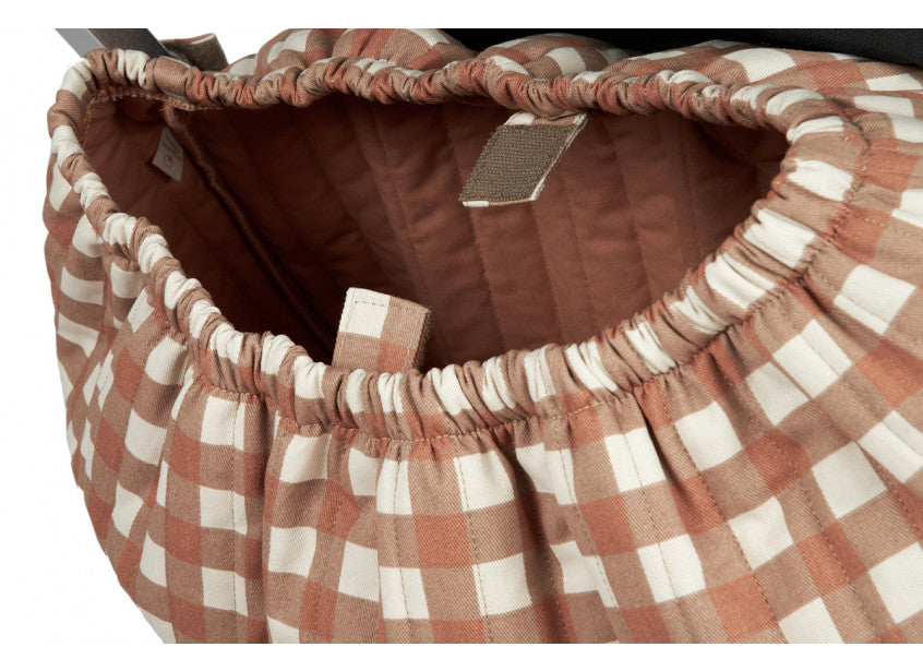 Sac de rangement pour poussette Hyde Park• Terracotta Checks
