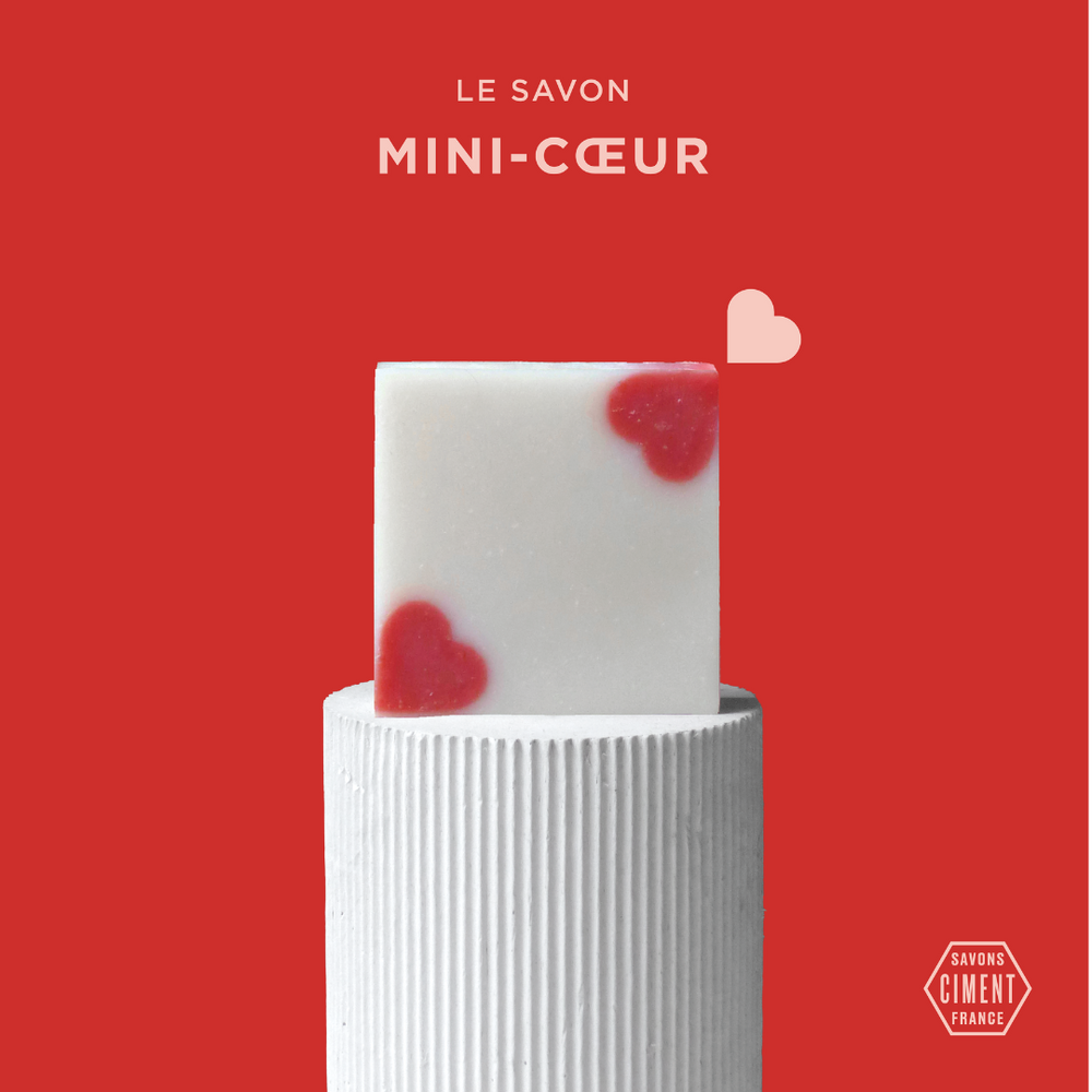 COFFRET 2 SAVONS MINI-CŒUR | PARFUM FLEUR D'ORANGER