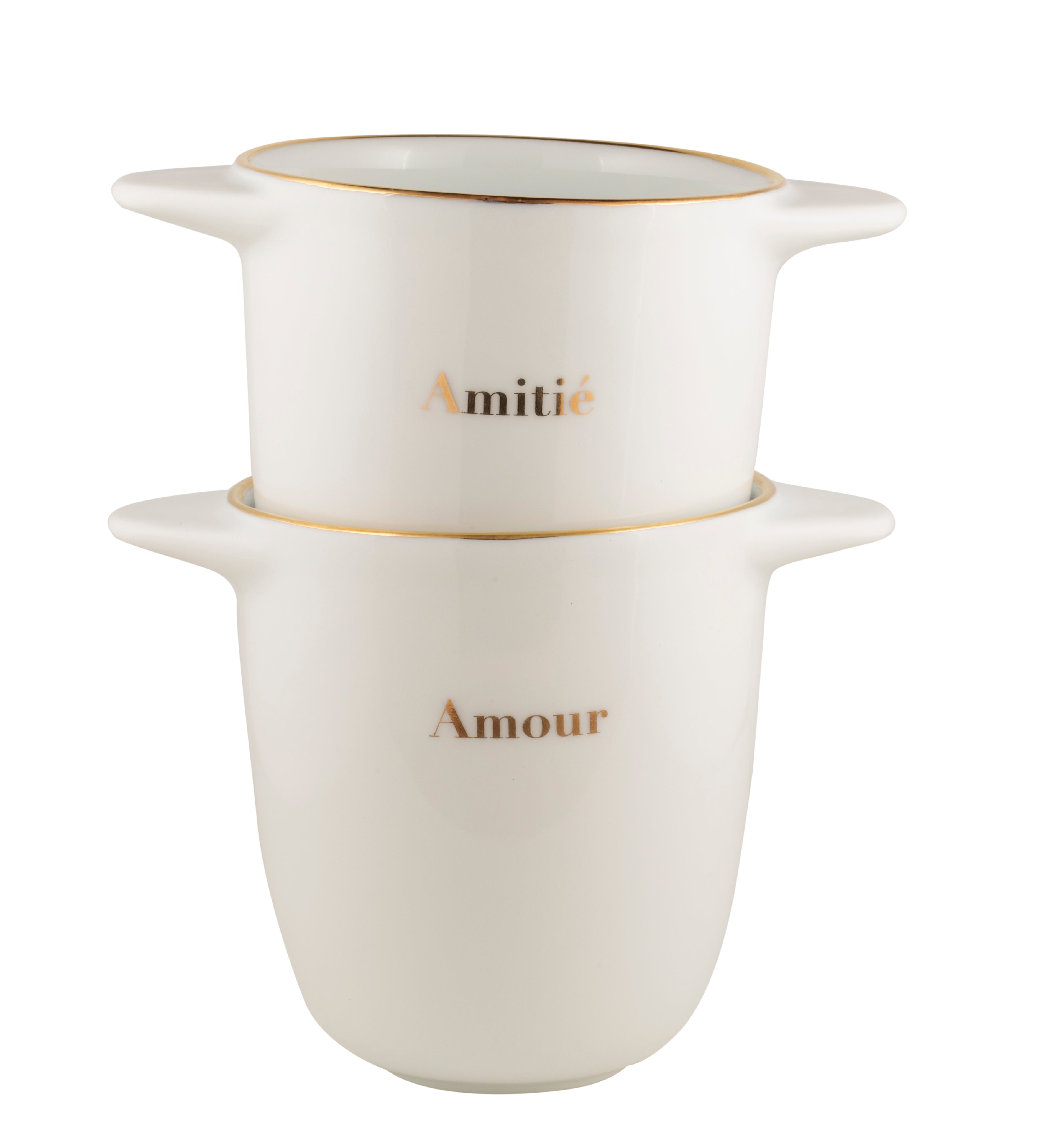 Timbale dorée "Amour"