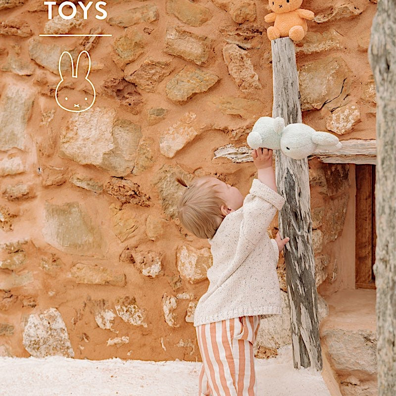 Miffy Terry Vert Pastel 23 cm