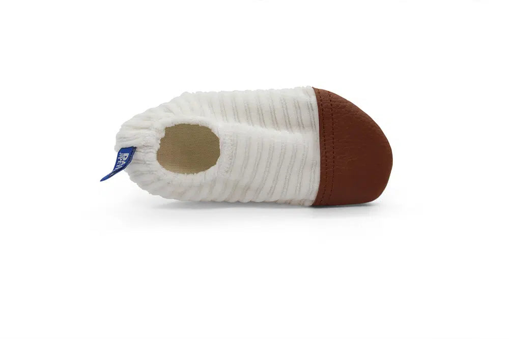 Chaussons Les Petits Velours – Ivoire