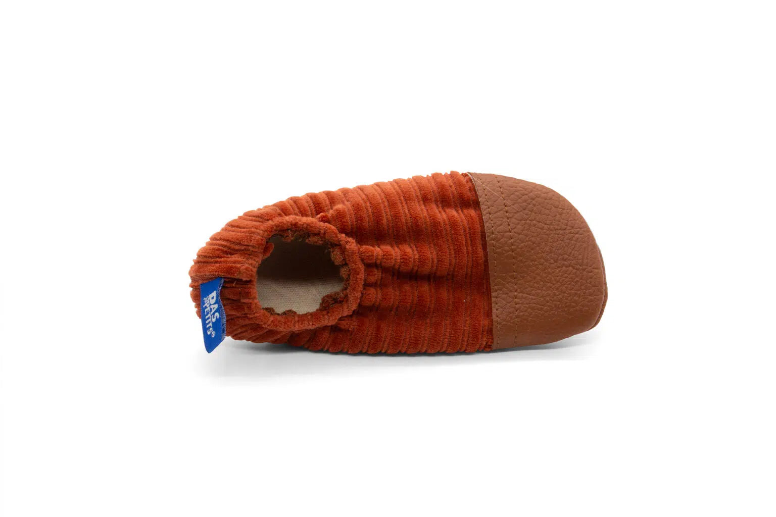 Chaussons Les Petits Velours – Rouille
