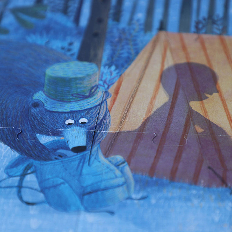 NIGHT AND DAY IN THE FOREST PUZZLE