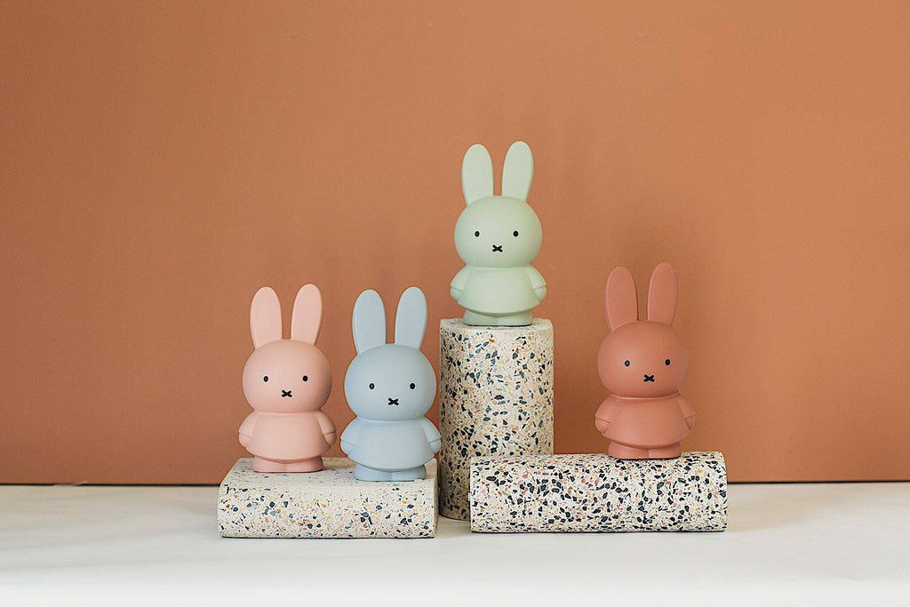 Miffy tirelire bleu argenté 13 cm