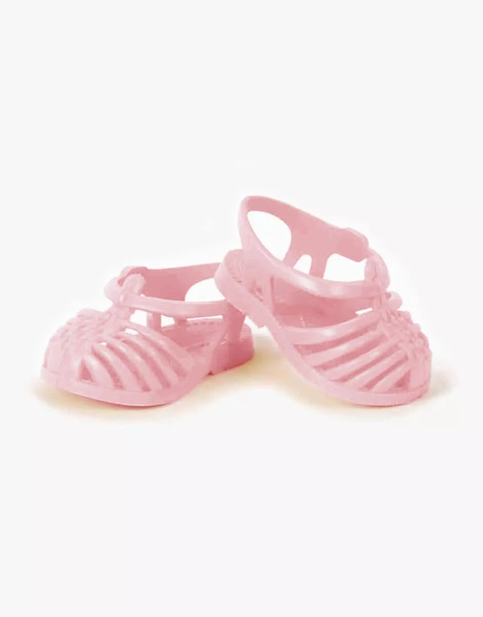 Sandales de plage “Sun” pour poupée rose