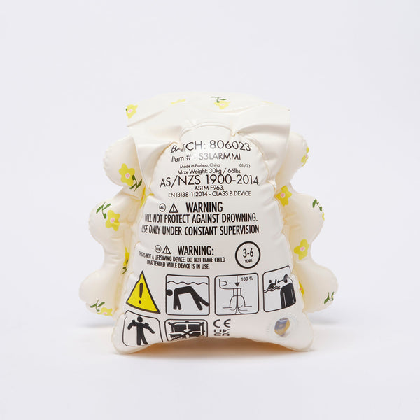 Brassards Mima fleurs Citron