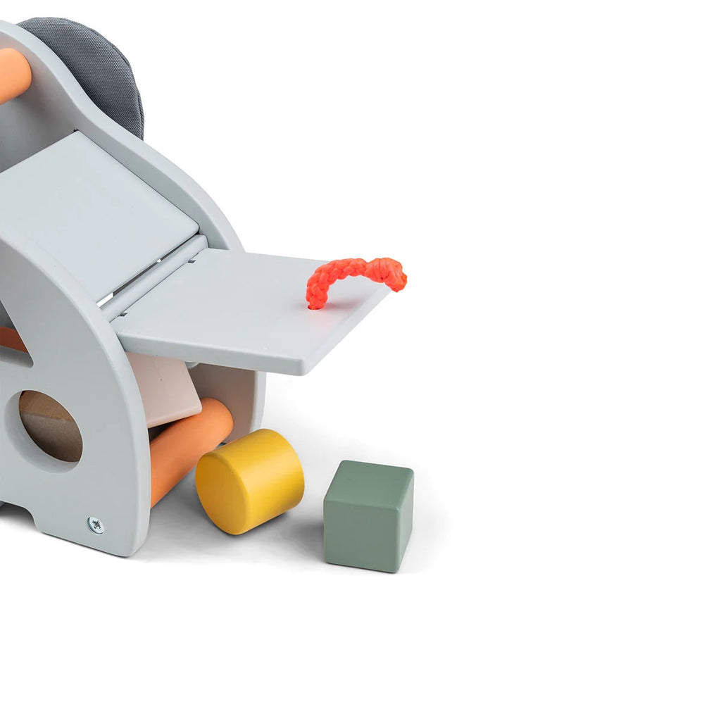 Boite à formes - éléphant - gris