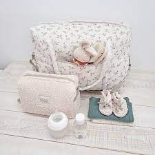 Sac de maternité camila olive bloom