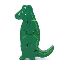 Puzzle en bois "Mr Crocodile"