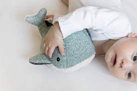 Peluche Bruit Blanc Baleine Moby Vert D'eau