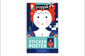 Sticker Poster The queen