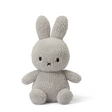 Miffy Terry 23cm - Gris Clair