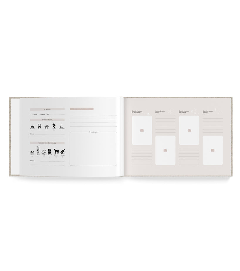 LIVRE “MES SOUVENIRS D’ÉCOLE” – LIN