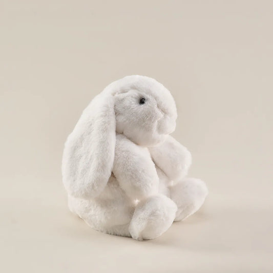 Peluche lapin blanc 30 cm