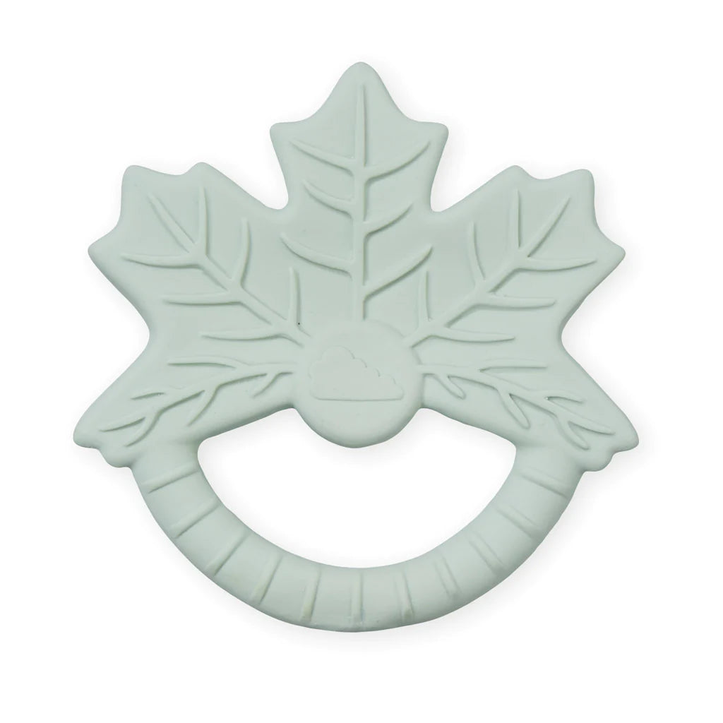 Anneau de dentition Leaf - Gris-vert