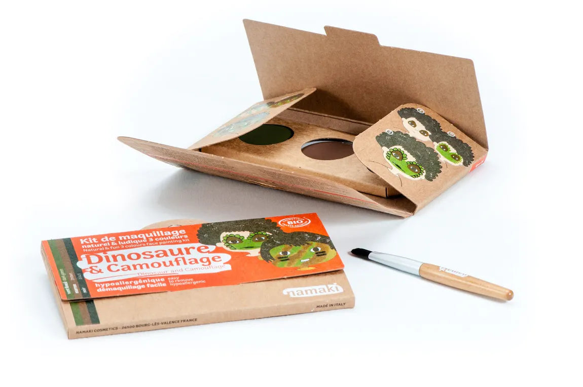 Kit 3 couleurs dinosaure & camouflage BIO*