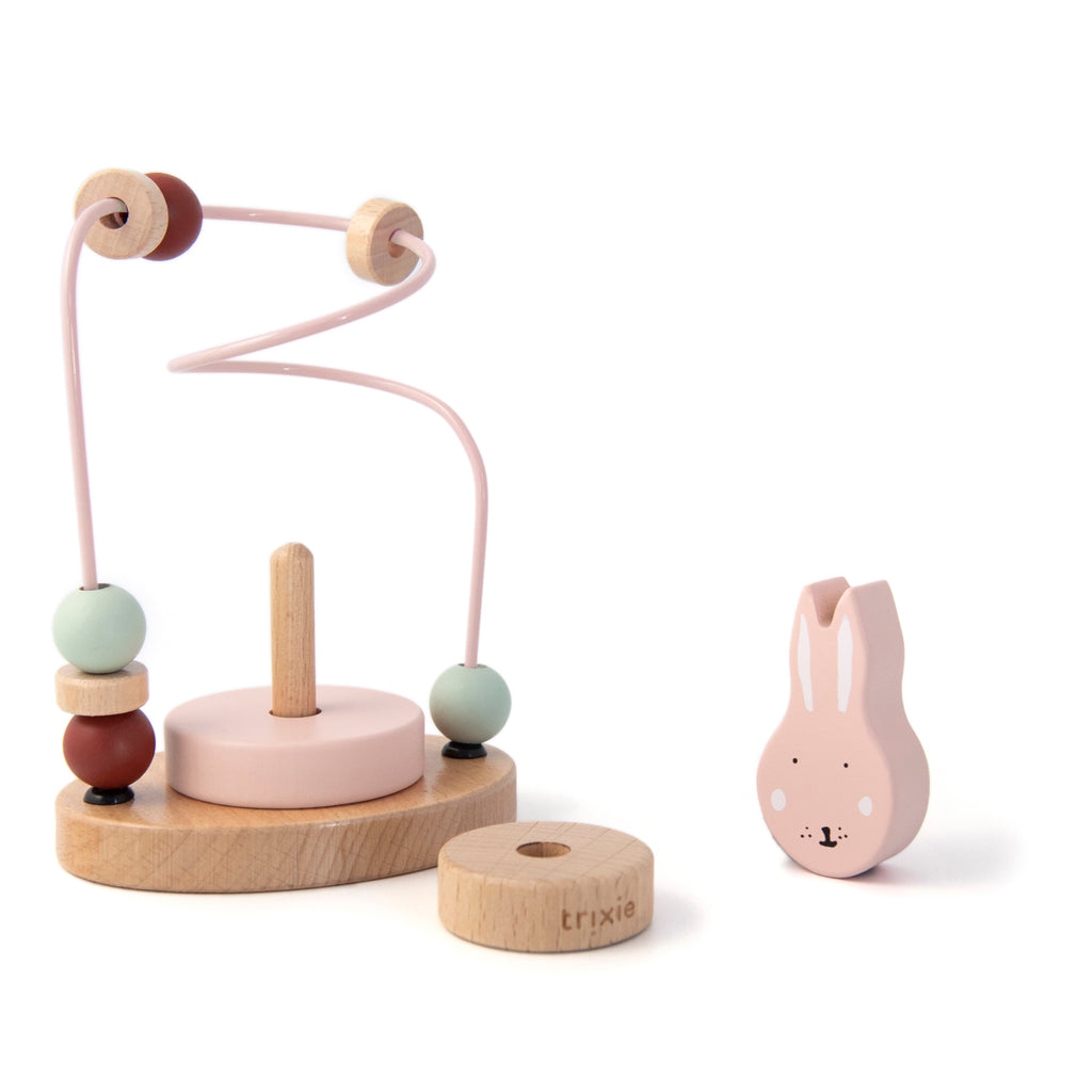 Labyrinthe à perles en bois - Mr. Lapin