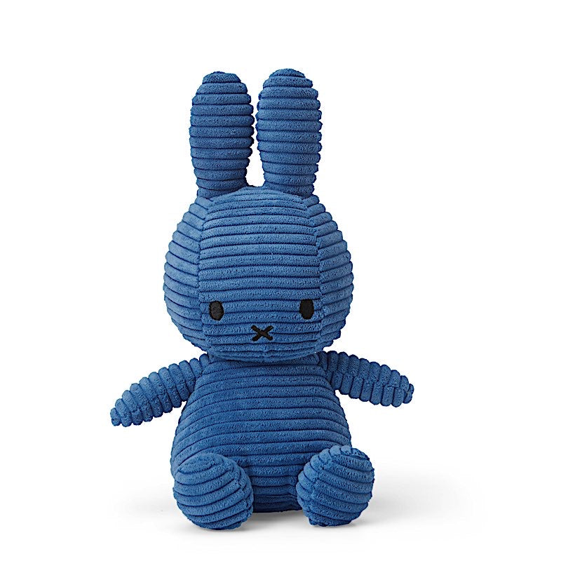 Miffy Corduroy 23cm - Bleu cobalt