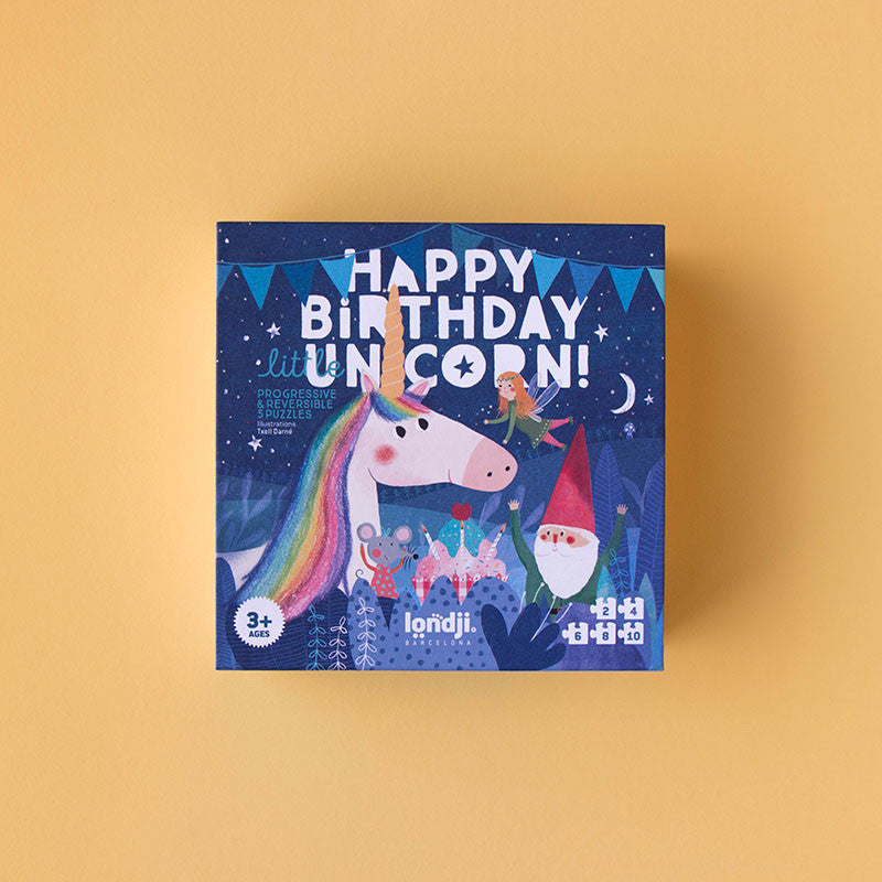 HAPPY BIRTHDAY UNICORN PUZZLE