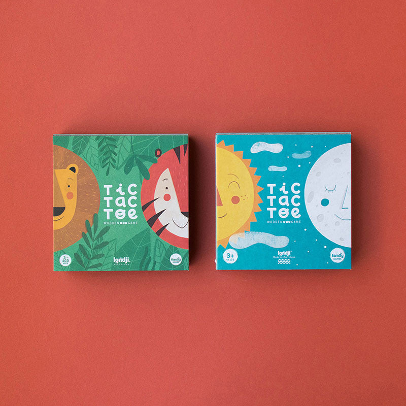 LION AND TIGER TIC TAC TOE