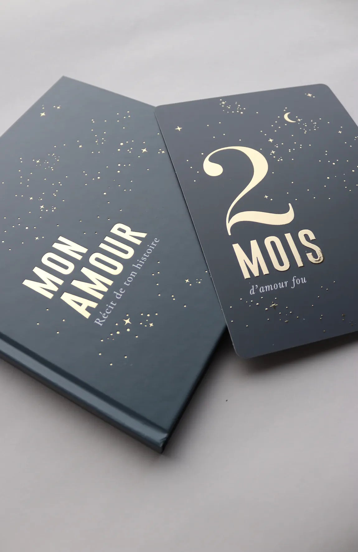 Cartes étapes "Céleste" 9 mois à t'attendre