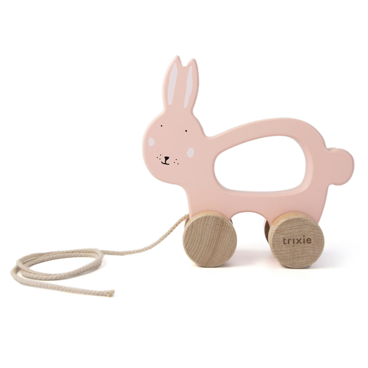 Jouet à tirer en bois - Mr. Lapin